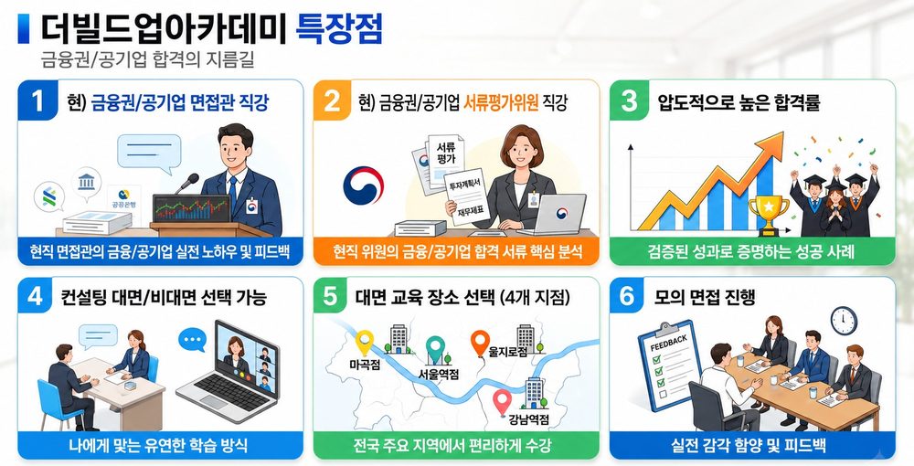 더빌드업아카데미 특장점 금융권