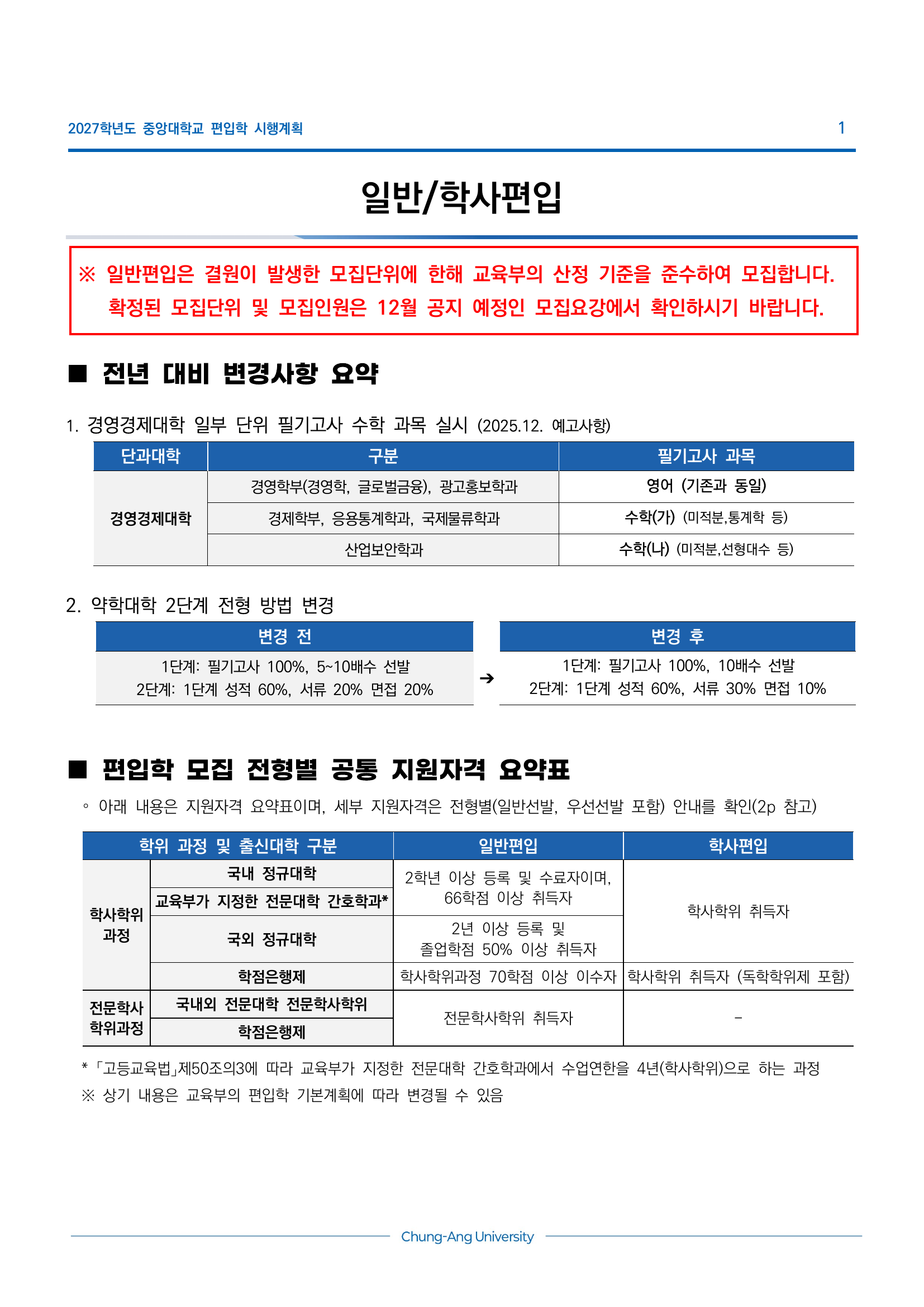 중앙대학교_2027_기본계획_지원자격요약