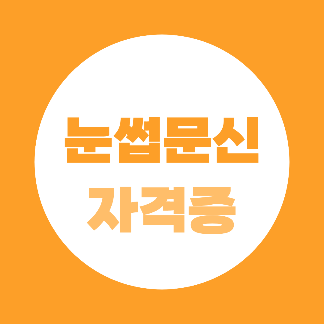 눈썹문신 자격증과 문신사 면허, 2027년 창업 준비방법 총정리
